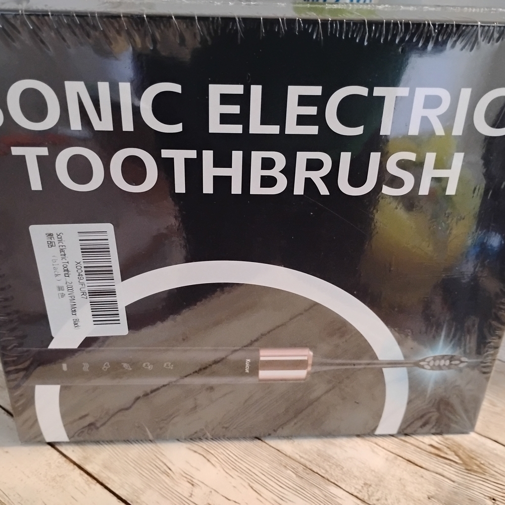 Sonic Electric Toothbrush - Black and Silver